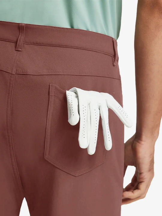 CRANBERRY 4-way Stretch Performance Solid Shorts, back pocket holding golf glove, 7 Inch design